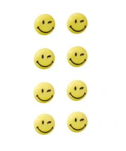 8 FRANKEN Happy Magnets Magnete gelb