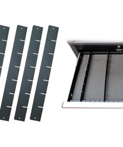 Schubladenteiler für Werkstattwagen PROFI (Art. 21166), 6-tlg.