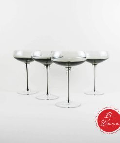 Broste B-Ware Cocktailglas Smoke 4er Set