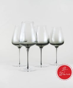 Broste B-Ware Weißweinglas Smoke 4er Set