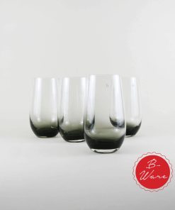 Broste B-Ware Trinkglas Smoke Groß 4er Set