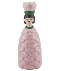 Homebound by KY Kerzenleuchter Frau Flower Rosa