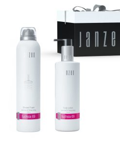 Janzen Dusche Geschenk Set Fuchsia 69