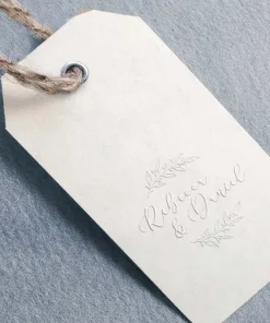 Prägestempel “Rebecca & Daniel”