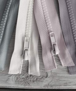 Jacken Reißverschluss teilbar – verschiedene Farben – 70 cm