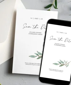 Save the Date Karte “Branch”