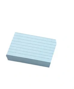 100 Karteikarten DIN A7 liniert, versch. Farben