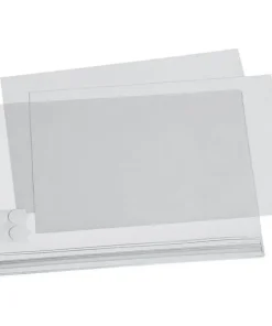 5 DURABLE Dokumentenhüllen selbstklebend transparent 24,7 x 32,5 cm
