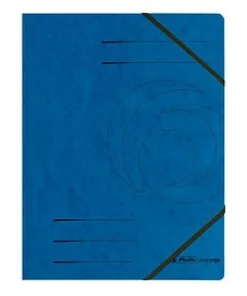 5 herlitz Eckspannmappen easy orga A4, versch. Farben