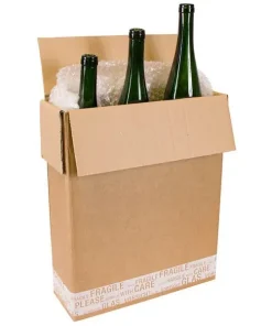 Flaschenkarton für 3 Flaschen 32,5 x 12,3 x 40,6 cm