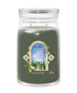 Yankee Candle Signature Large Jar Olive & Zypresse