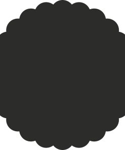 Rayher Motivstanzer – Kreis geriffelt (ø 3,16cm)