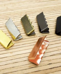 1 Metall-Endstück 25mm – verschiedene Farben