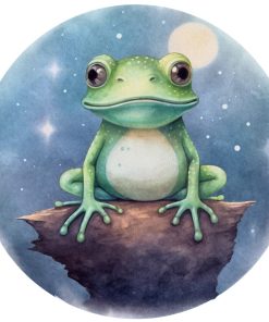 Bügelbild N1 – Tigerlilly EP – Frosch (ca. 13,5 x 13,5cm)