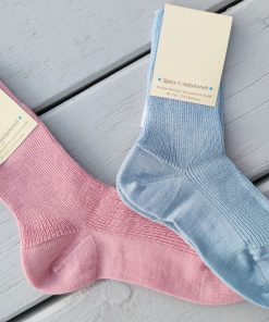 1 Paar Grödo Bio-Wollsocken für Kinder – Größe 21-22 rose
