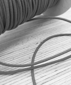 5 Meter Bio Gummikordel 2,2mm – verschiedene Farben