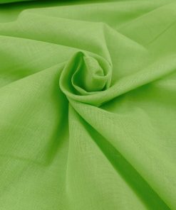 Bio Kattun (Webstoff) – hellgrün (Überbreite ca. 305cm)