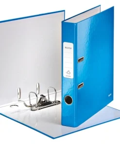 LEITZ WOW 1006 Ordner 5,0 cm blau-metallic