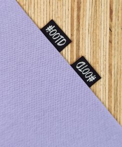 Zwei Weblabel zum Einnähen – Tigerlilly EP – „#OOTD“