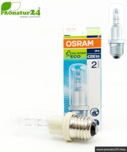 205 Watt Halogen Leuchtmittel HALOLUX CERAM® | Modell 64404 ECO von OSRAM | Extrem hell. Warmweiß. E27.